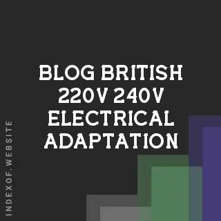 British 220V/240V Electrical Adaptation: A Comprehensive Guide | Logo - Indexof